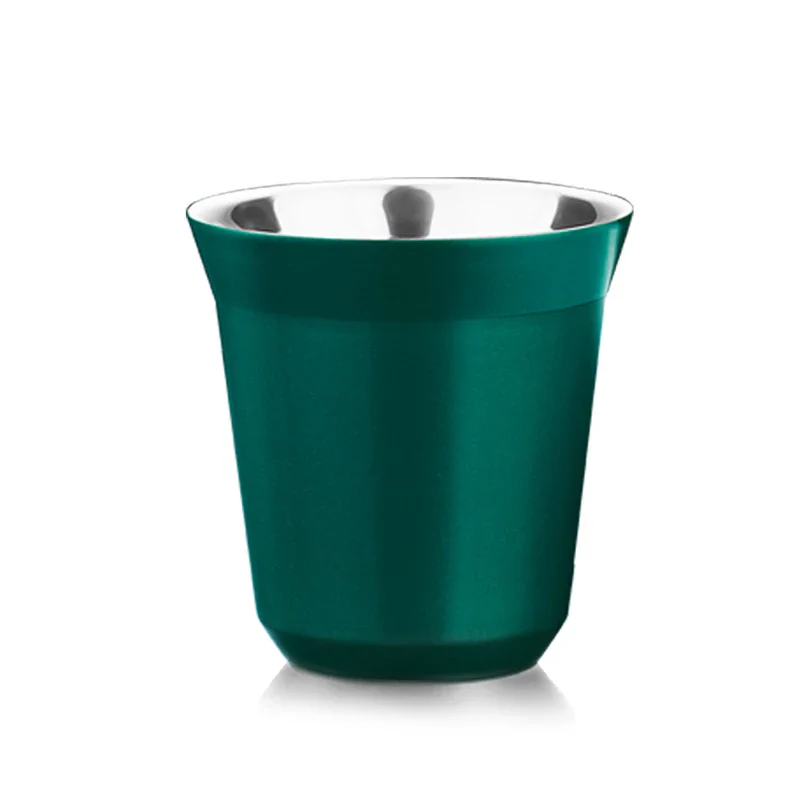Double Wall Insulated Stainless Steel Espresso Cup Capsule Coffee Mug Metal Drinking Demitasse Cup For Home Indoor or Outdoor - Image 9