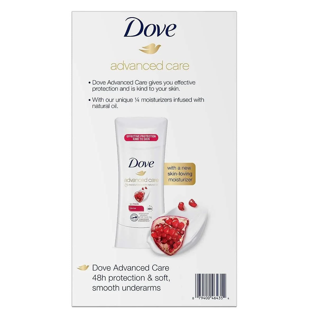Dove Advanced Care Antiperspirant, 2.6 Ounce (Pack of 4) - Image 4