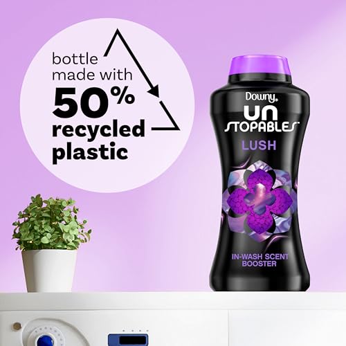 Downy Unstopables In-Wash Laundry Scent Booster Beads, Lush, 24 oz - Image 2