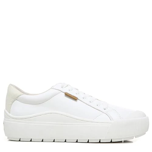 Dr. Scholl's Shoes Womens Time Off Platform Slip On Fashion Sneaker,White Smooth,8 - Image 5