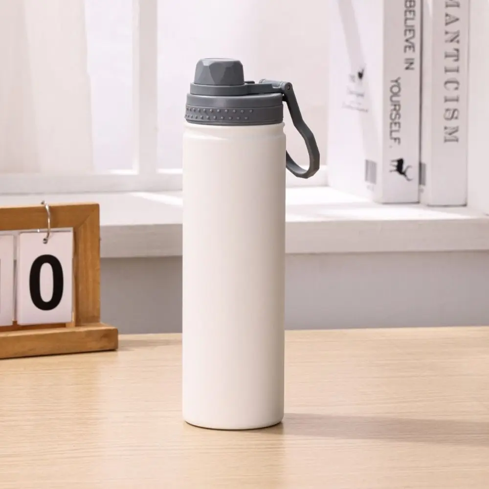 Drinkware Stainless Steel Vacuum Thermos Cup Fashion Minimalist Insulation Cup 750ml Large Capacity Coffee Mug Car - Image 2