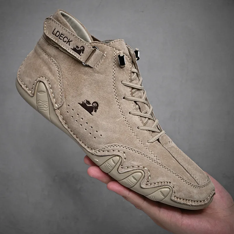 Dropshipping Casual Shoes Men Sneakers Male High Top Sneakers Winter Warm Designer Fashion Loafers Lace Up Shoes Men Boots - Image 7