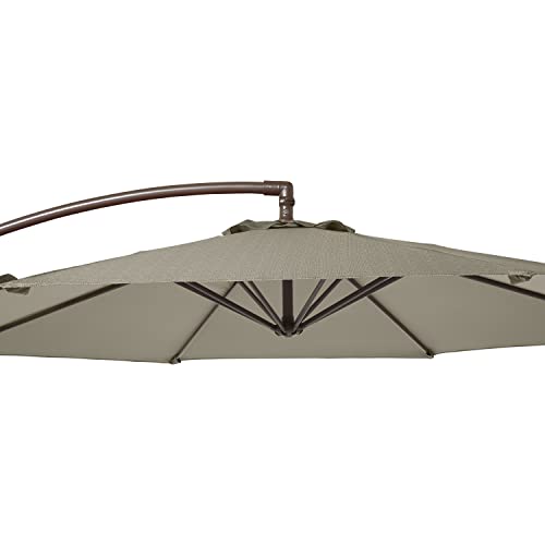 Duck Covers Classic Accessories DUCN2 Weekend Patio Cantilever Umbrella, 10 Foot, Moon Rock - Image 10
