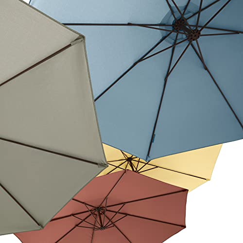 Duck Covers Classic Accessories DUCN2 Weekend Patio Cantilever Umbrella, 10 Foot, Moon Rock - Image 4