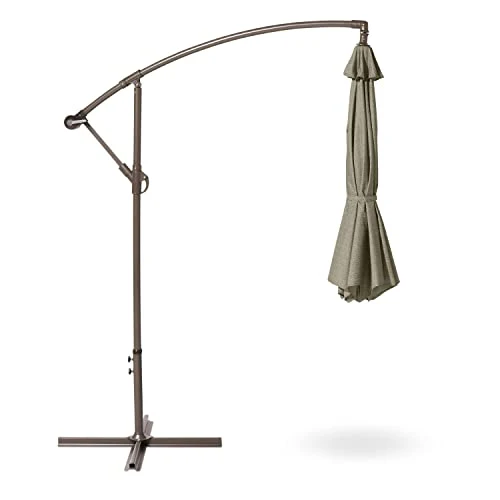 Duck Covers Classic Accessories DUCN2 Weekend Patio Cantilever Umbrella, 10 Foot, Moon Rock - Image 8