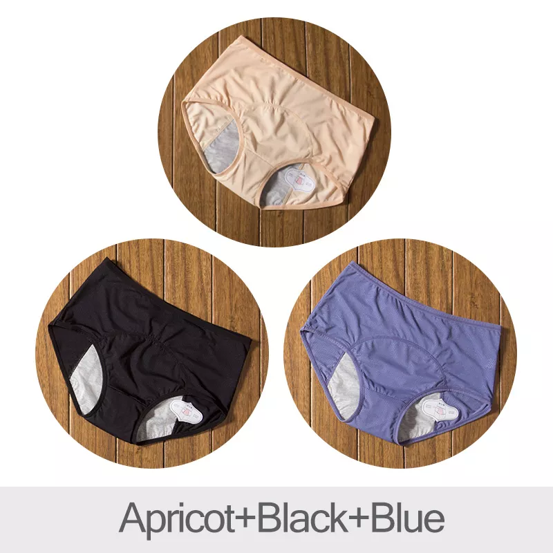 DULASI 3pcs Leak Proof Menstrual Panties Physiological Pants Women Underwear Period Comfortable Waterproof  Briefs Dropshipping - Image 17