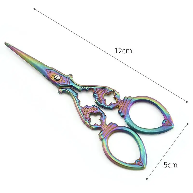 Durable Stainless Steel Retro Tailor Scissor Crane Shape Sewing Small Embroidery Craft CrossStitch Scissors DIY Home Tools - Image 28
