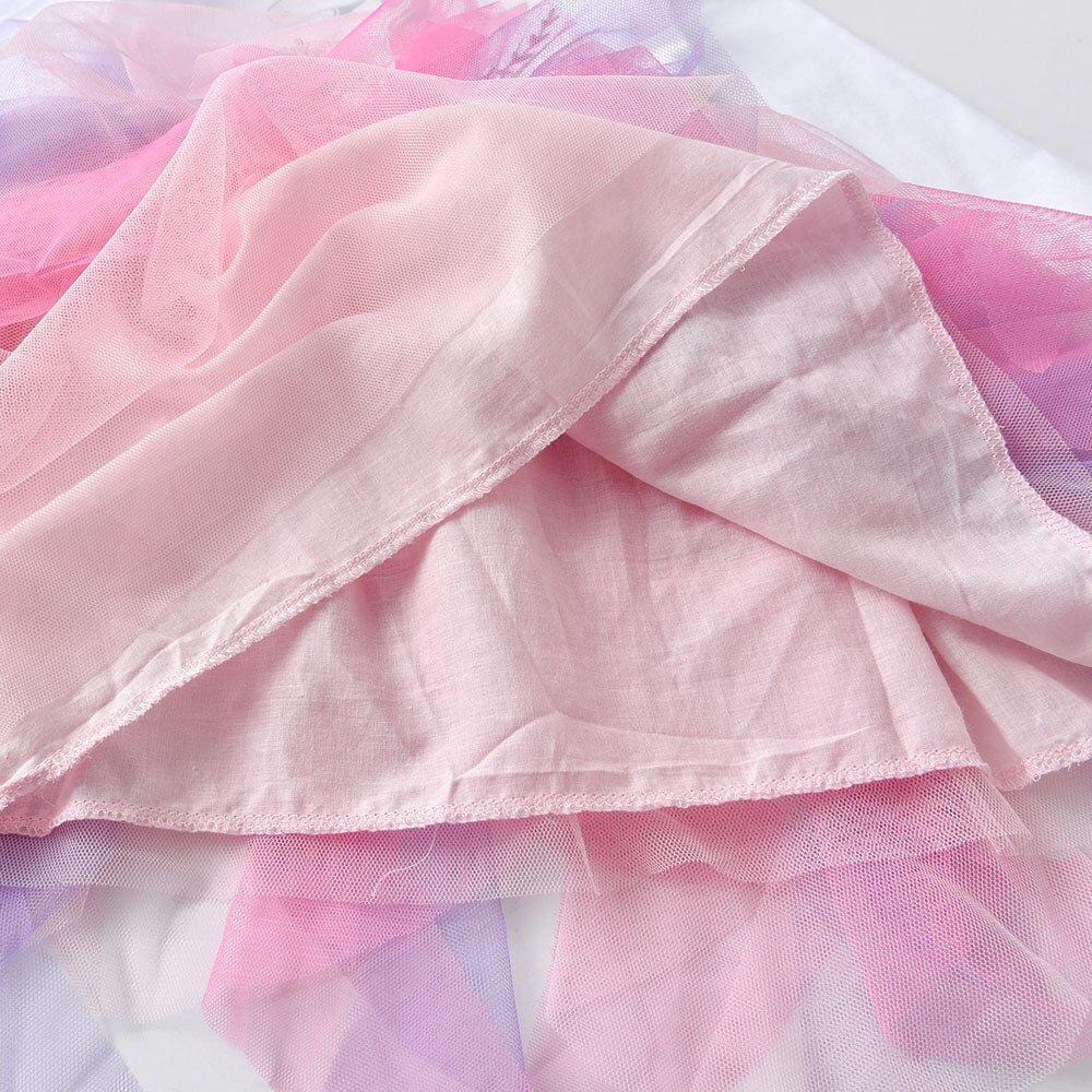 DXTON Princess Kids Dress Heart Sequined Girls Dress Winter Long Sleeve Children Clothing Tutu Flare Sleeve Kids Party Dresses - Image 18