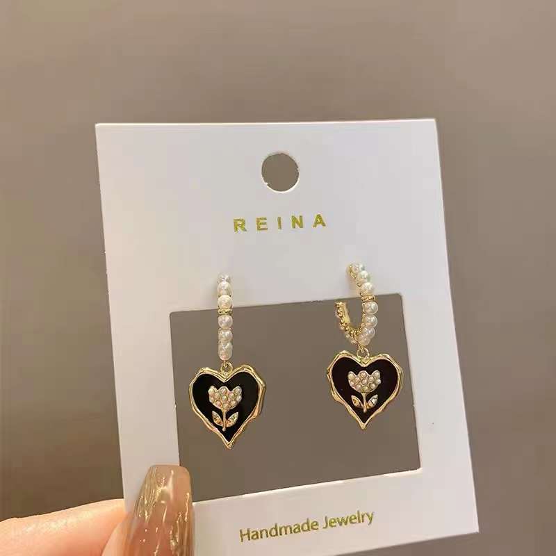 Earrings Retro Temperament Europe and America 2023 New High-quality Purple Earrings Female Exquisite Niche Fashion Stud Earrings - Image 33