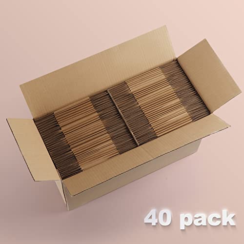 Edenseelake 40 Pack 6x4x4 inches Shipping Boxes Small Cardboard Boxes, Brown - Image 5