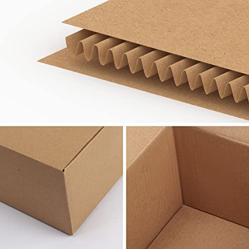 Edenseelake 40 Pack 6x4x4 inches Shipping Boxes Small Cardboard Boxes, Brown - Image 6