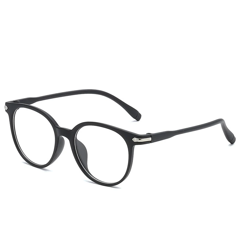 Elbru Optical Eye Glasses Frames for Women Men Ultralight Eyeglasses Frame Female Male Transparent Black Pink Blue oculos - Image 3