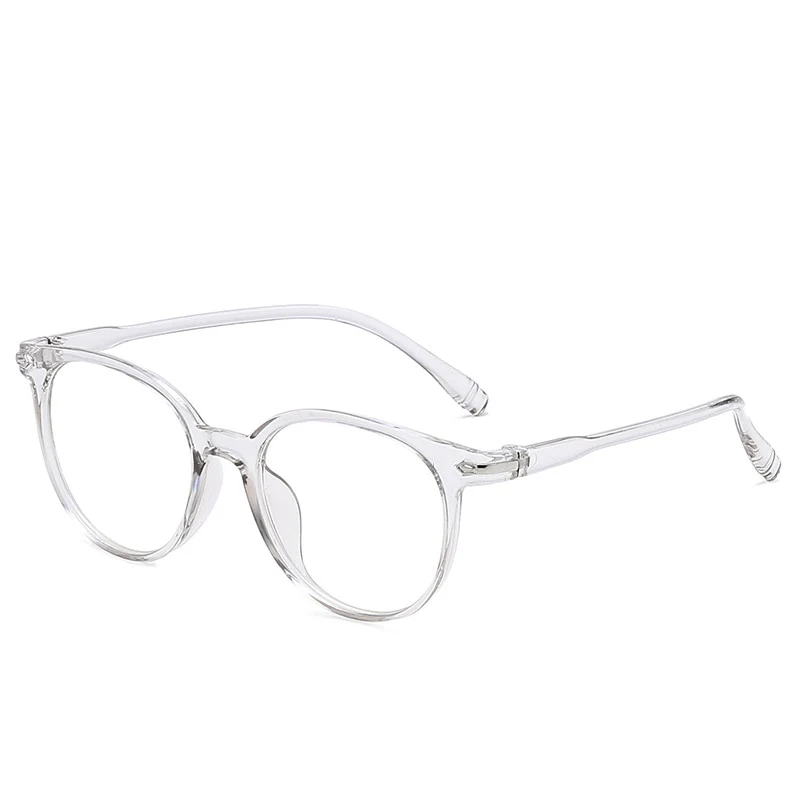 Elbru Optical Eye Glasses Frames for Women Men Ultralight Eyeglasses Frame Female Male Transparent Black Pink Blue oculos - Image 4