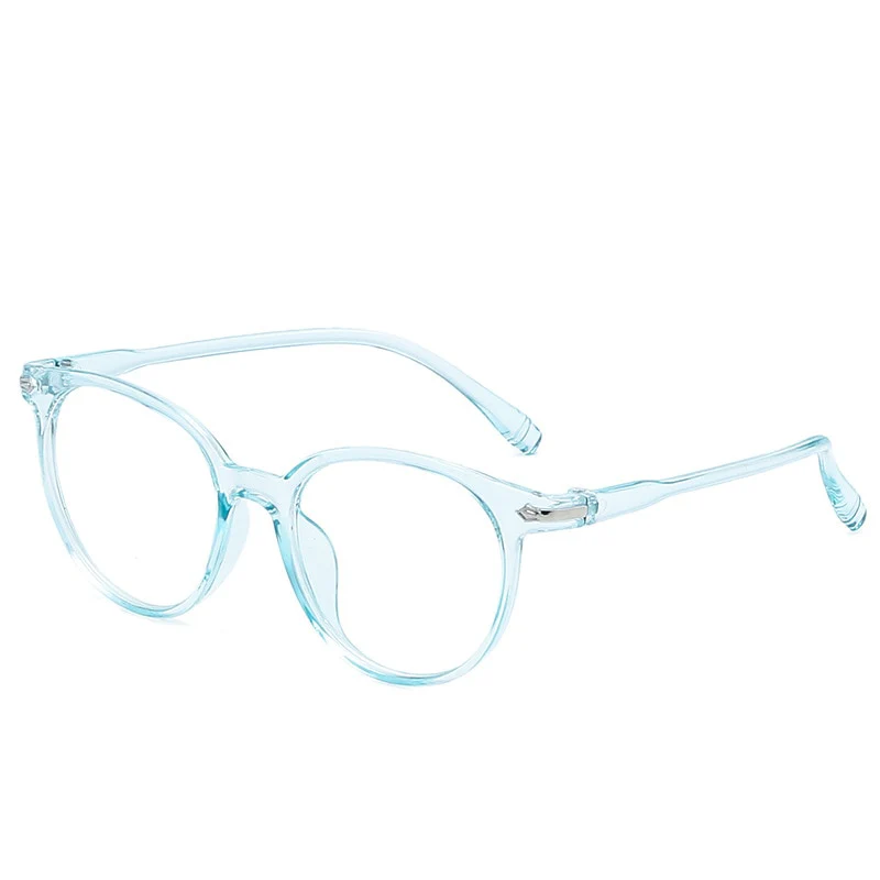 Elbru Optical Eye Glasses Frames for Women Men Ultralight Eyeglasses Frame Female Male Transparent Black Pink Blue oculos - Image 6