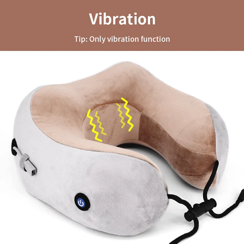 Electric Neck Massager U shaped Pillow Multifunctional Portable Shoulder Cervical Massager Outdoor Home Car Relaxing Massage - Image 4