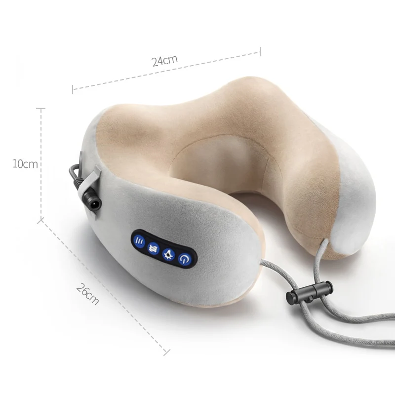 Electric Neck Massager U shaped Pillow Multifunctional Portable Shoulder Cervical Massager Outdoor Home Car Relaxing Massage - Image 6