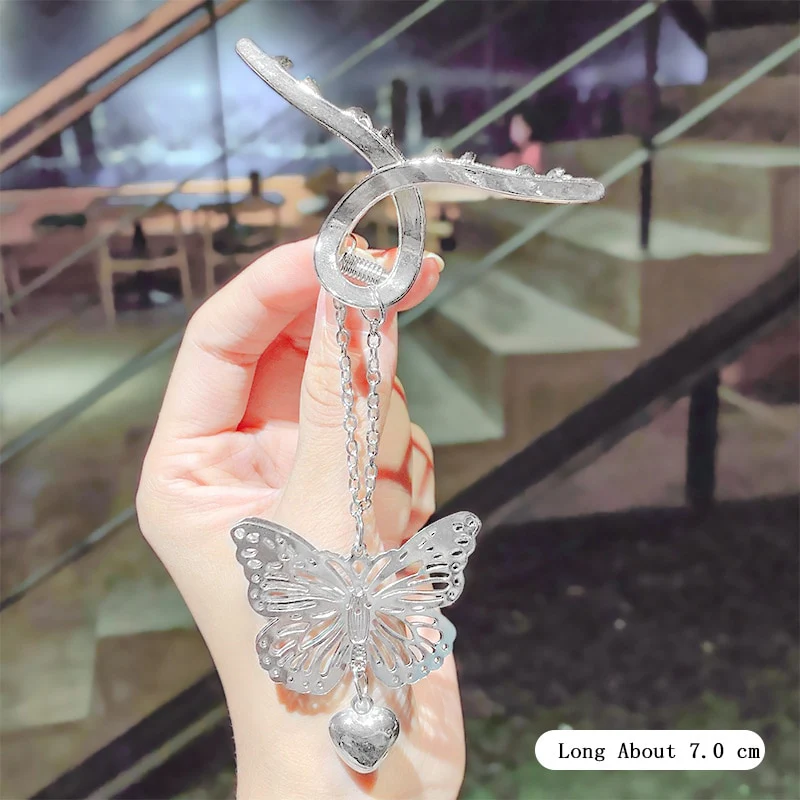 Elegant Gold Silver Hollow Geometric Metal Hair Claw For Women Long Thick Hair Holder Hair Claw Clip Fashion Hair Accessories - Image 36