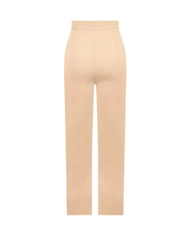 Elegant Plain Zip Fly High Waist Work Pants 2023 Summer European & American Women's Clothing Casual Daily Fashion Trousers - Image 7