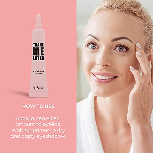 Elizabeth Mott Thank Me Later Eye Primer for Long-Lasting Power Grip Eye Makeup, Eyeshadow Base to Control Oil, Prevent Creasing for All-Day Eye Makeup Wear 10g - Image 5