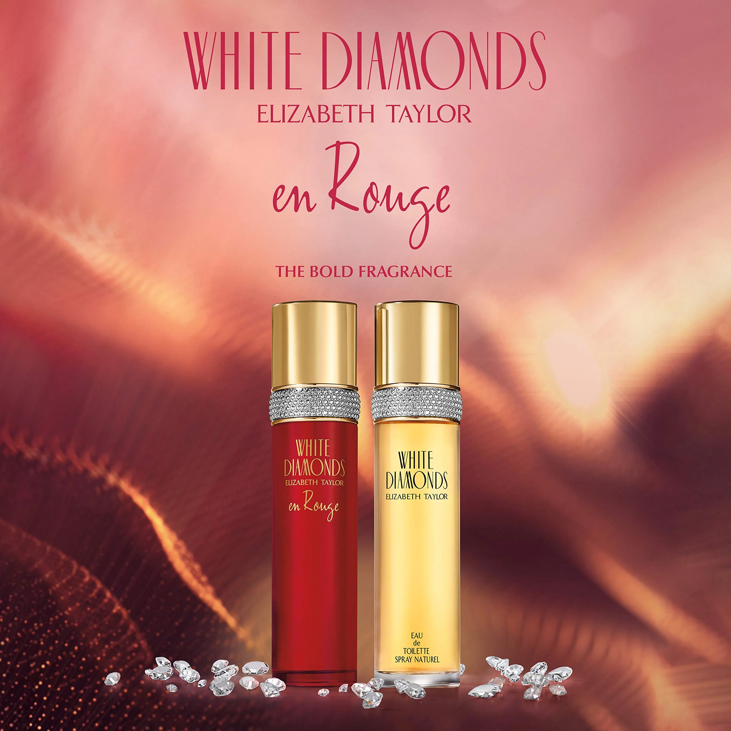 Elizabeth Taylor Women's Perfume, White Diamonds En Rouge, Eau De Toilette EDT Spray, 3.3 Fl Oz - Image 2