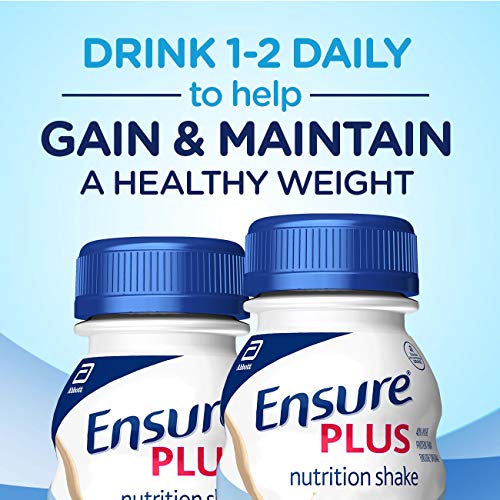 Ensure Plus Liquid Nutrition Shake with Fiber, 16 Grams of Protein, , Vanilla, 8 Fl Oz Bottle (Pack of 24) - Image 5