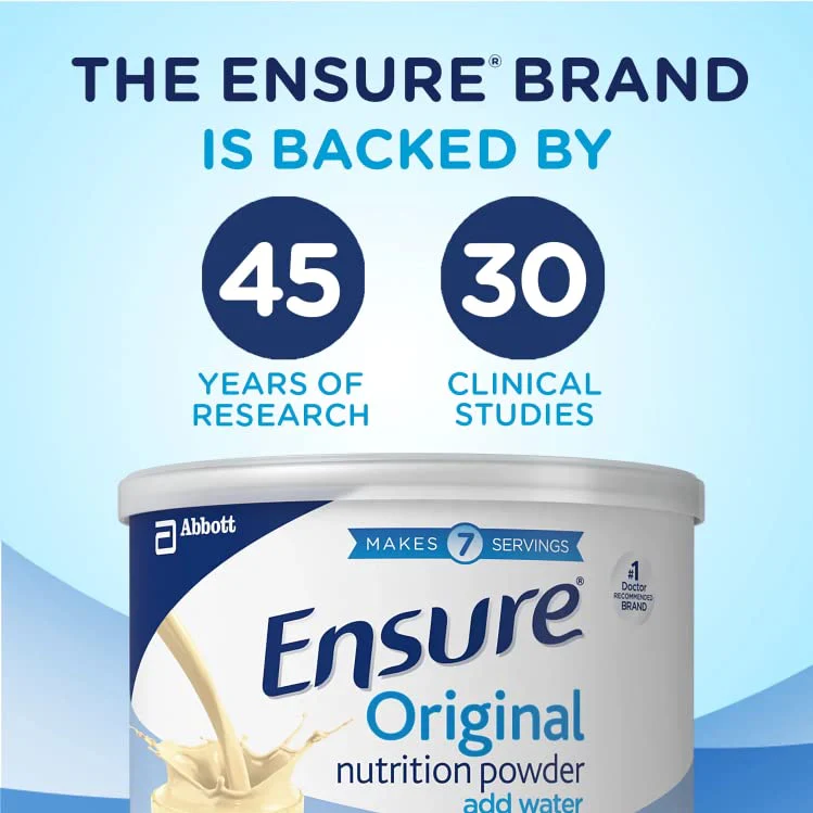 Ensure Powder Complete Powder Balanced Nutrition Vanilla 14 Ounces (Pack of 6) - Image 3