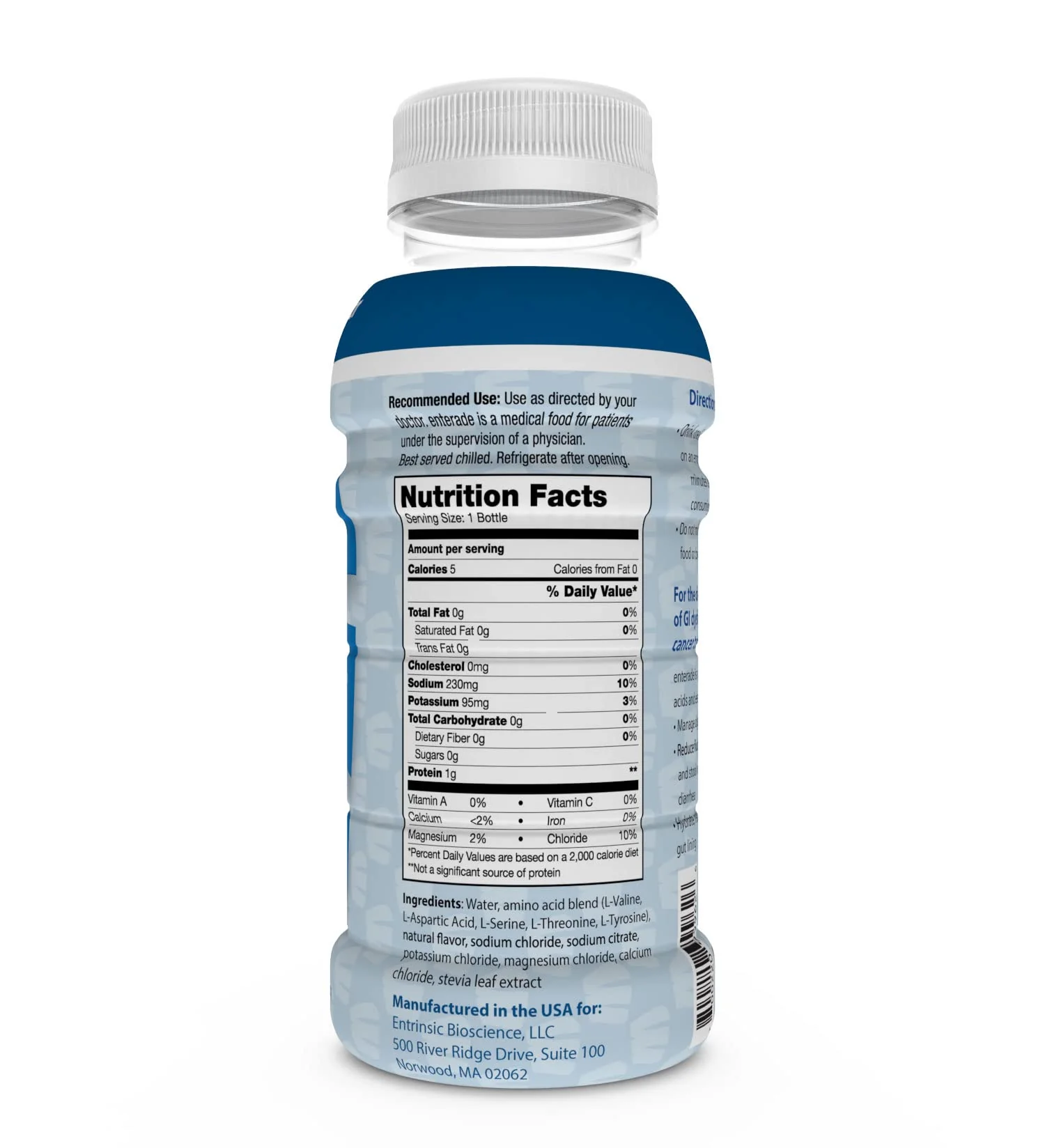 enterade AO Orange, 12 Pack, Specially Formulated to Reduce Treatment GI Side Effects, Supportive Care Beverage, 8oz Bottles (12 Pack) - Image 4