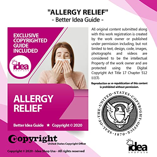 Equate Allergy Relief Tablets with Diphenhydramine HCl 25mg Antihistamine, 365 Ct Bundle with Exclusive "Allergy Relief" - Better Idea Guide (2 Items) - Image 5