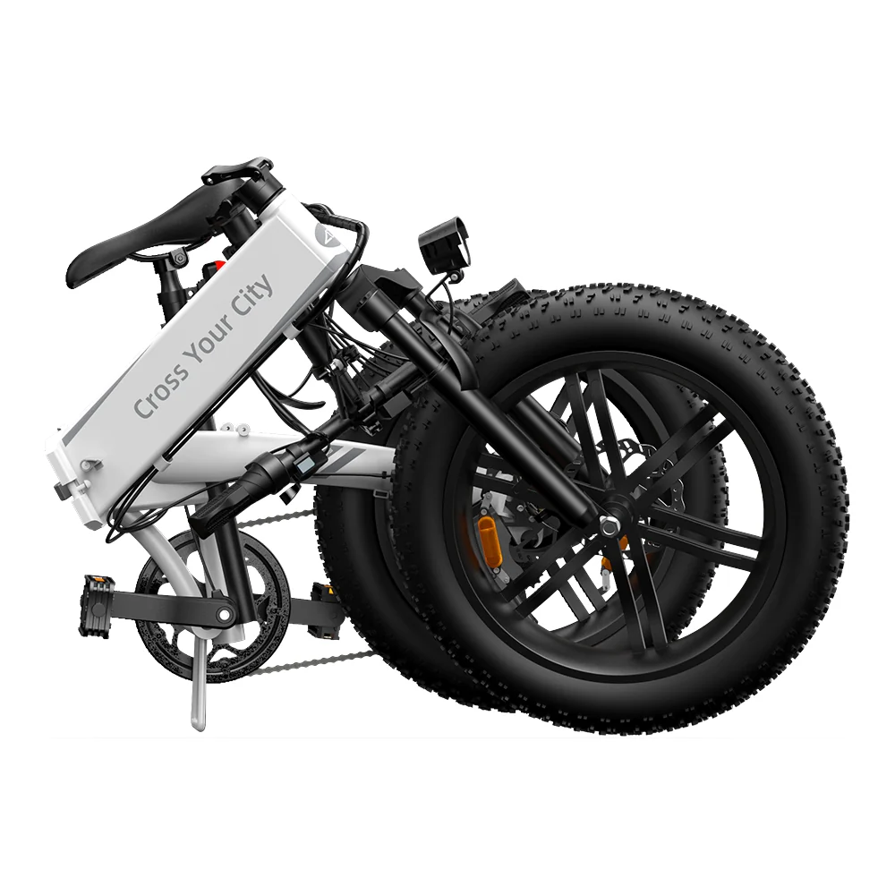 EU UK US CA warehouse A20F ADO ebike folding electric road bicycle electric city mountain fat tire bike electric Folding bike - Image 4