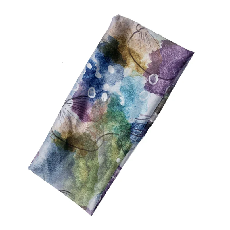 Europe and the United States cross-border popular elastic colorful butterfly printed wide-brimmed headband sports yoga headband - Image 8