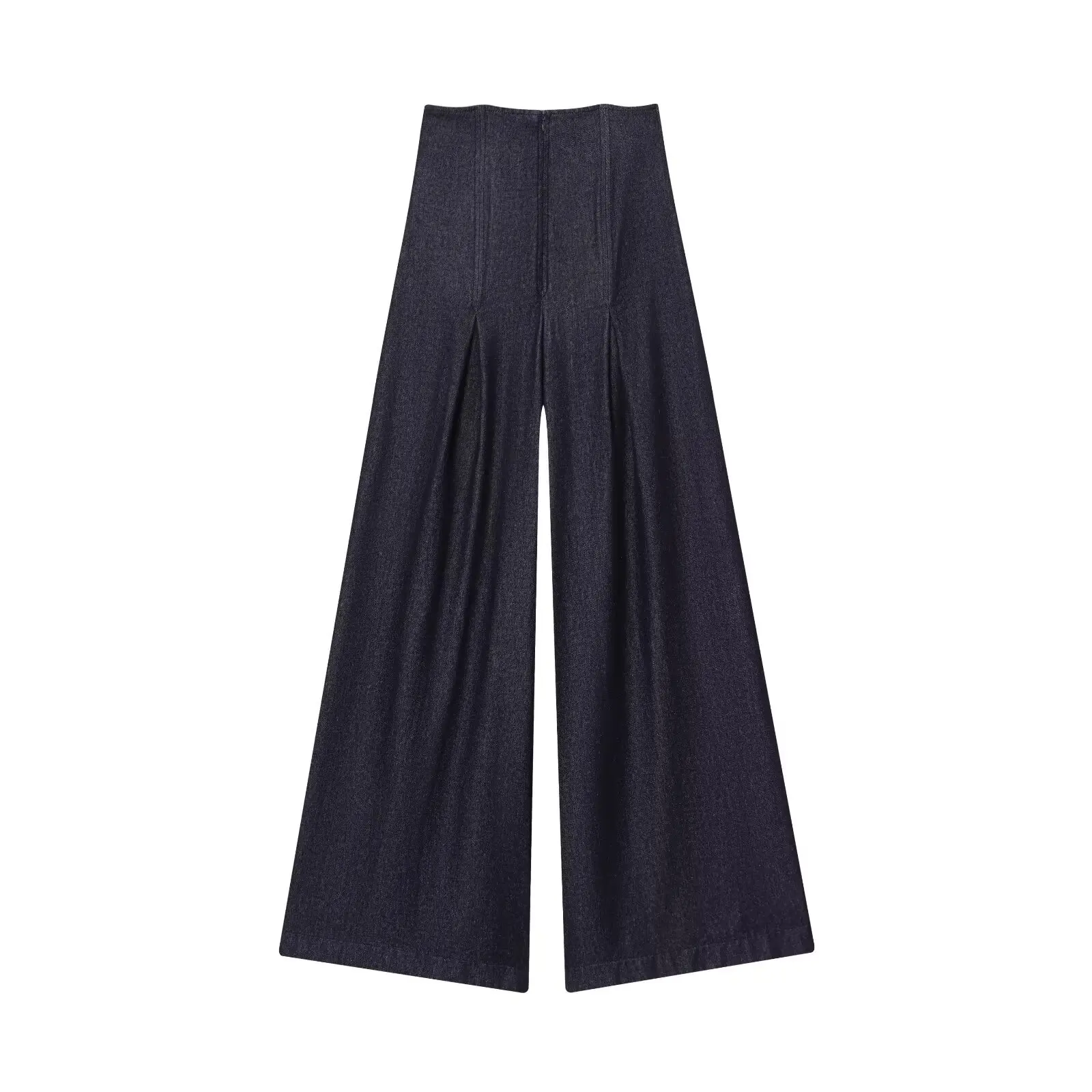 European and American 2025 autumn new arrivals, ultra-high-waisted, slimming, wide-leg jeans, niche and versatile - Image 2