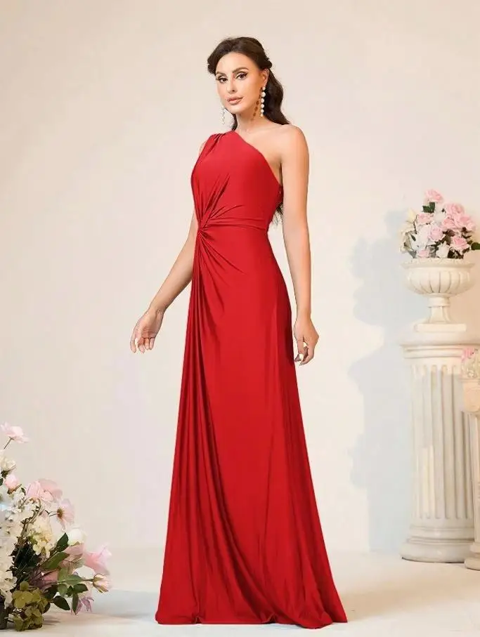 European and American Evening Dresses, Women's Banquet Wear New Products, Backless Fashion Temperament, Adult Evening Dresses - Image 6