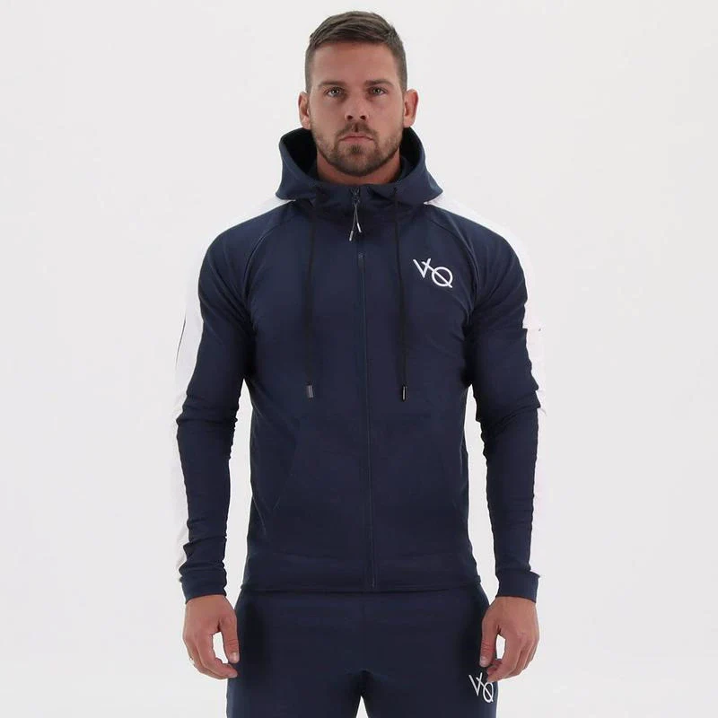 European and American Men's Running Brothers Fitness Clothes Sports Hoodies - Image 8