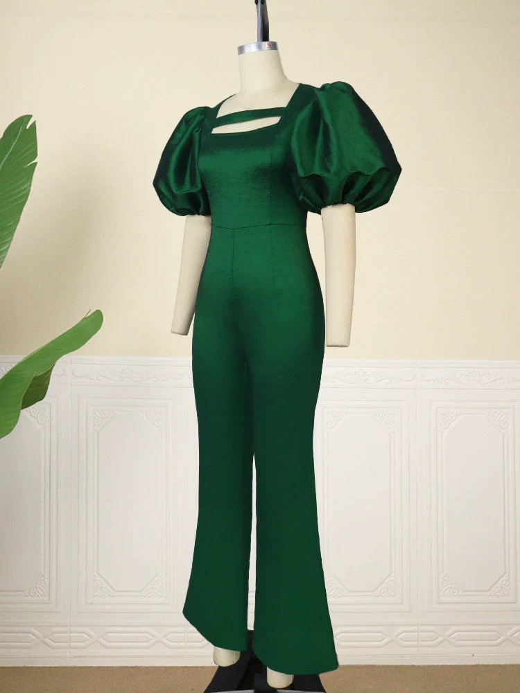 European and American Spring New plus Size Jumpsuit - Image 3