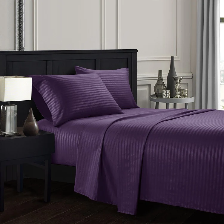 European and American style twill microfiber bedsheet bed sheet polyester bedsheet set ready to ship - Image 11