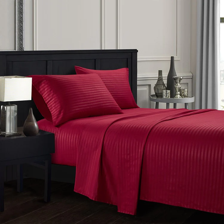 European and American style twill microfiber bedsheet bed sheet polyester bedsheet set ready to ship - Image 12