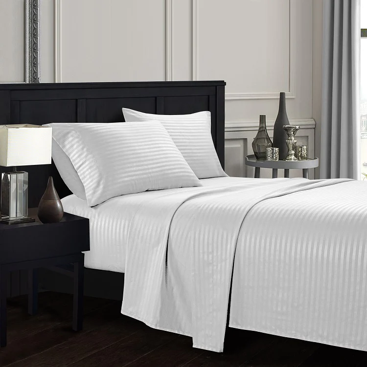European and American style twill microfiber bedsheet bed sheet polyester bedsheet set ready to ship - Image 13