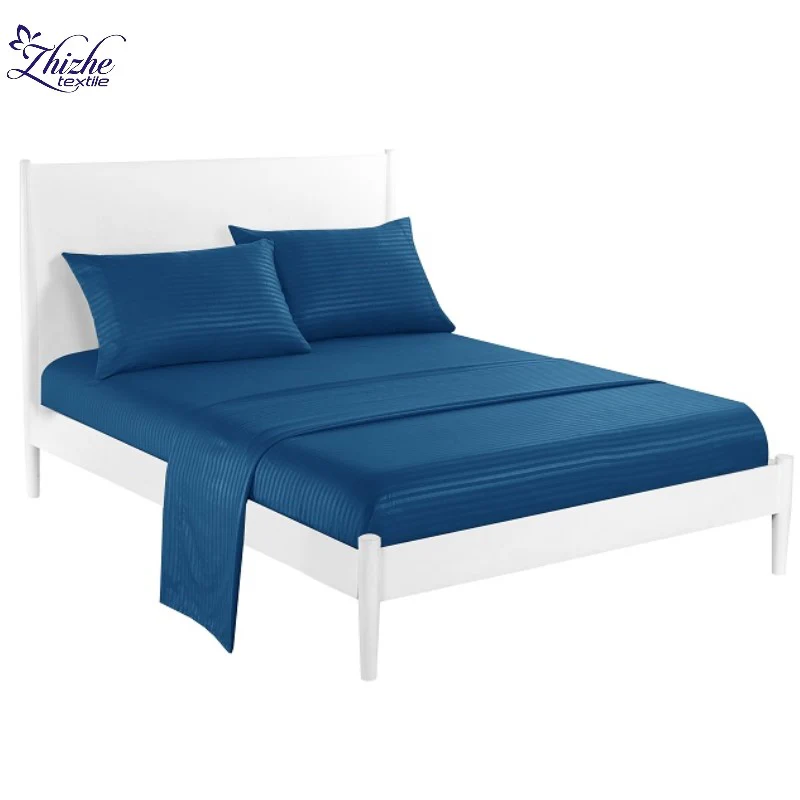 European and American style twill microfiber bedsheet bed sheet polyester bedsheet set ready to ship - Image 17