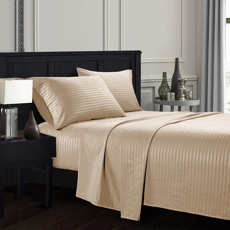 European and American style twill microfiber bedsheet bed sheet polyester bedsheet set ready to ship - Image 5