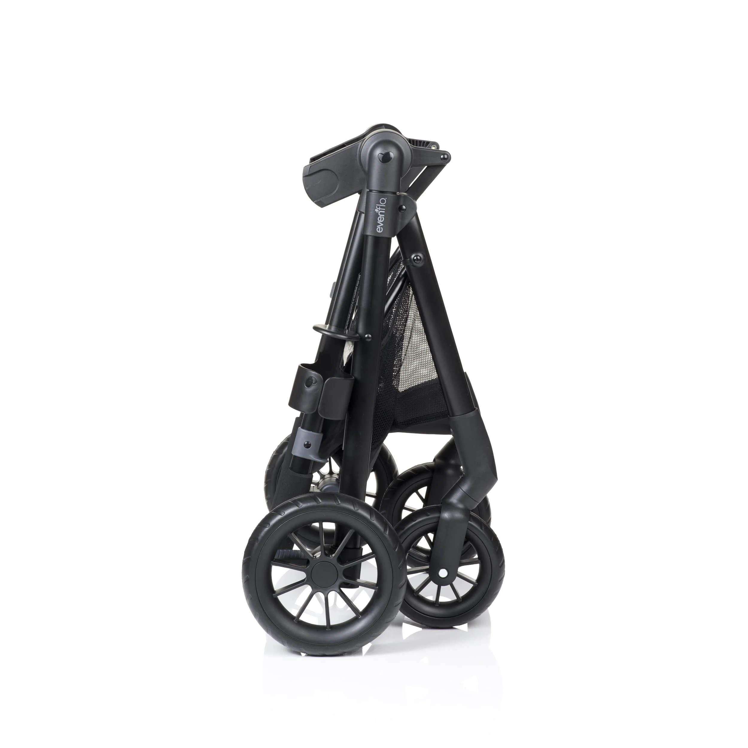 Evenflo Pivot Modular Travel System with LiteMax Infant Car Seat with Anti-Rebound Bar (Casual Gray) - Image 2