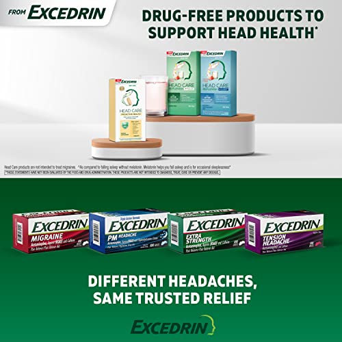 Excedrin Migraine Relief Caplets to Alleviate Migraine Symptoms - 200 Count - Image 2