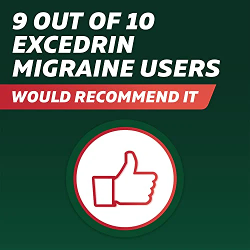 Excedrin Migraine Relief Caplets to Alleviate Migraine Symptoms - 200 Count - Image 4