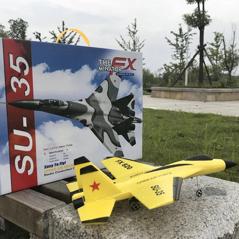 F16 SU35 2.4GHz 390mm big Wingspan EPP RC Fighter Done Battleplane RTF Remote Controller RC Aircraft Outdoor Education Toy - Image 9