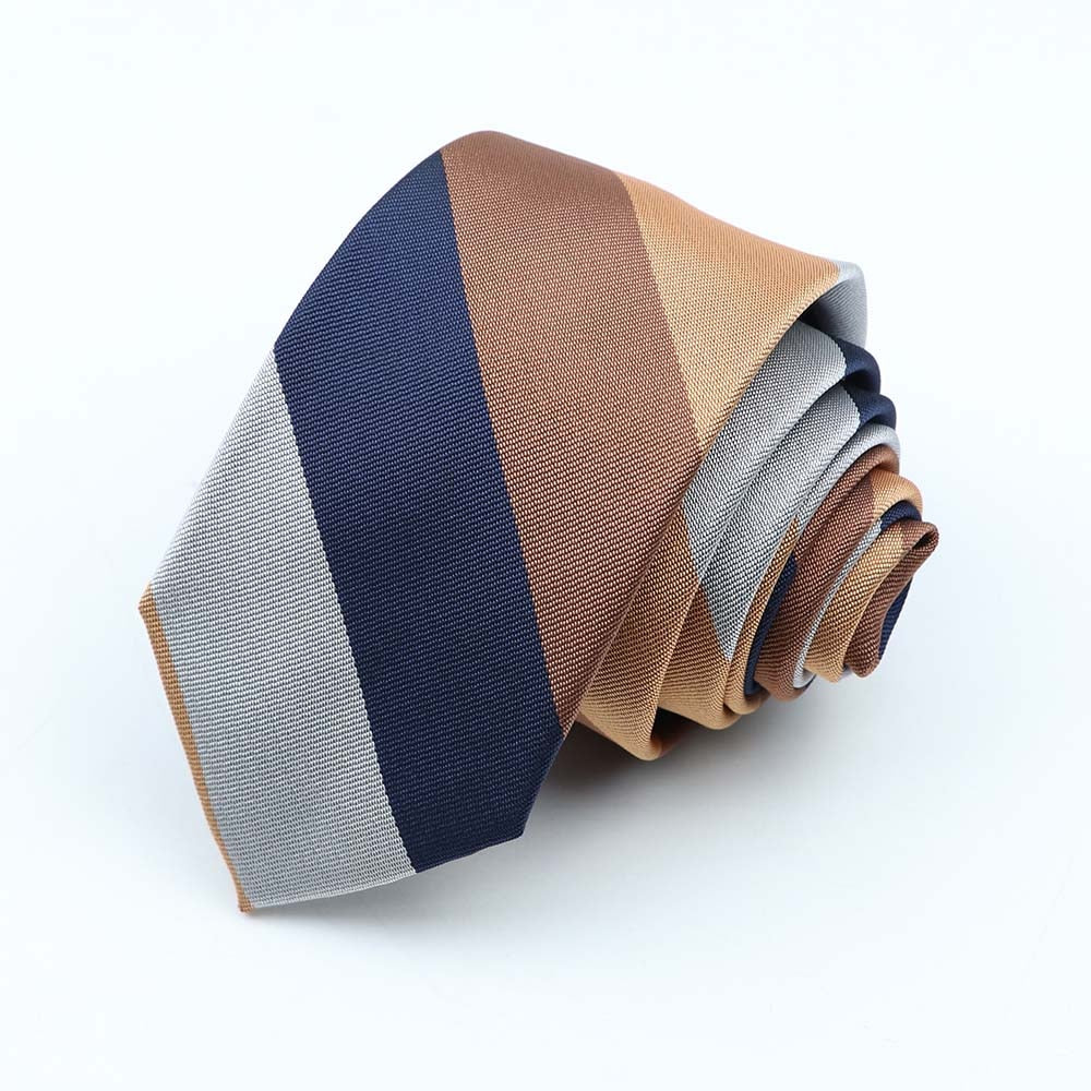 Fashion 6cm Narrow Polyester Necktie For Men Business Meeting Formal Jacquard Striped Plaid Skinny Tie Daily Wear Cravat Gift - Image 45