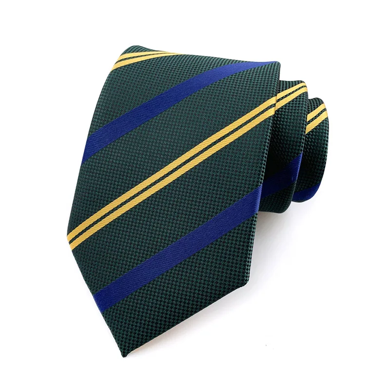 Fashion 8CM Mens Necktie Polka Dot Stripes Paisley Ties For Man Jacquard Woven Ascot Green Color Business Party Accessories - Image 35