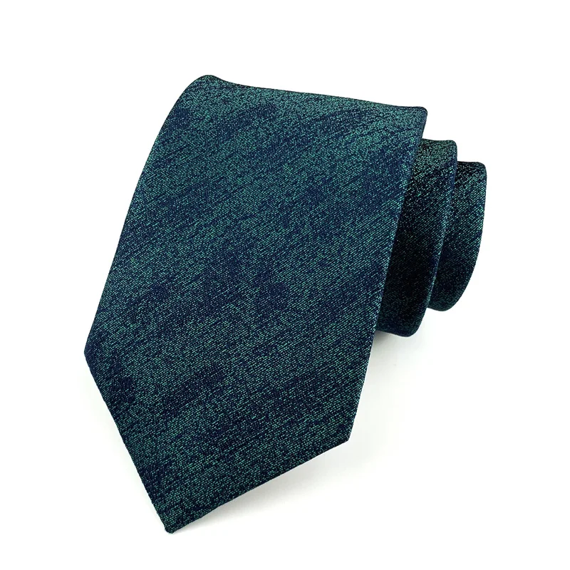 Fashion 8CM Mens Necktie Polka Dot Stripes Paisley Ties For Man Jacquard Woven Ascot Green Color Business Party Accessories - Image 44