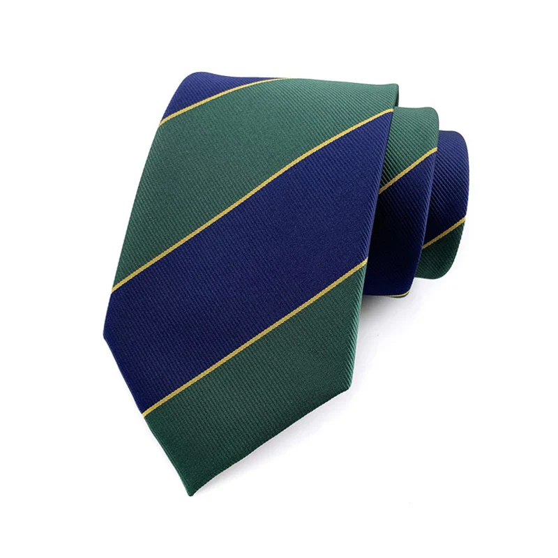 Fashion 8CM Mens Necktie Polka Dot Stripes Paisley Ties For Man Jacquard Woven Ascot Green Color Business Party Accessories - Image 47