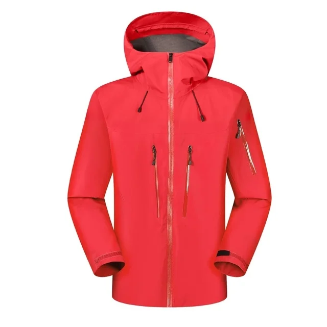 Fashion ARC 1:1 Three Layer Outdoor Waterproof Jacket For Men GORE SV Male Casual Lightweight Hiking Jackets - Image 11