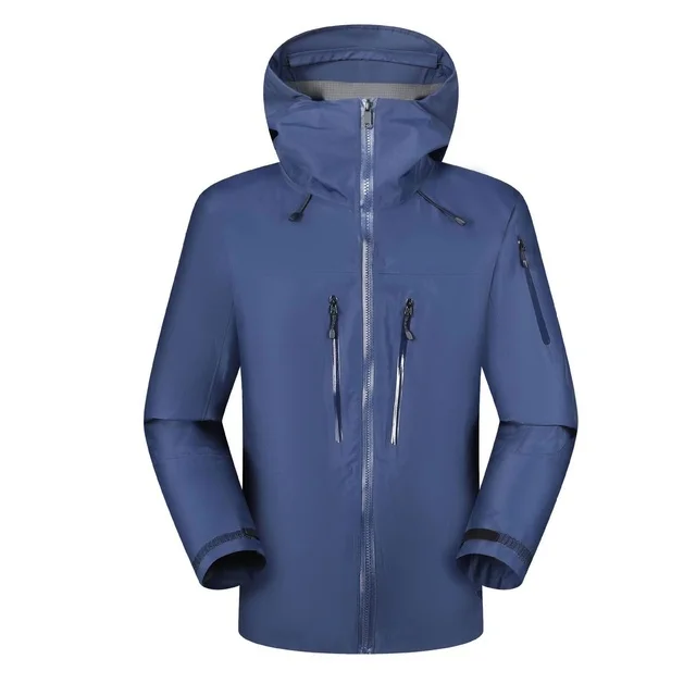 Fashion ARC 1:1 Three Layer Outdoor Waterproof Jacket For Men GORE SV Male Casual Lightweight Hiking Jackets - Image 12