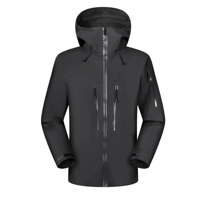 Fashion ARC 1:1 Three Layer Outdoor Waterproof Jacket For Men GORE SV Male Casual Lightweight Hiking Jackets - Image 6